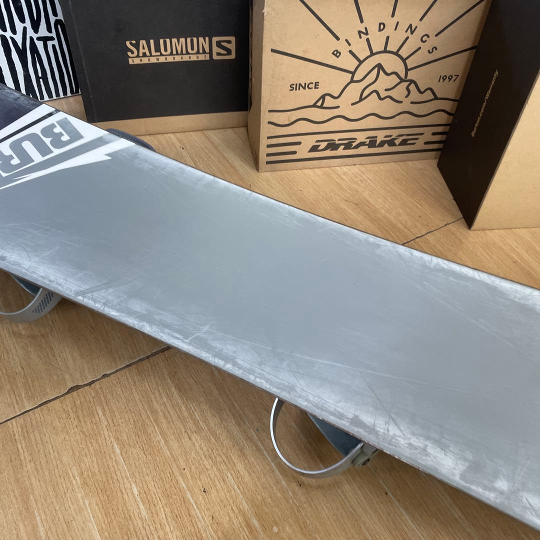 BURTON×K2　バートン　スノーボードセット　バインディング付