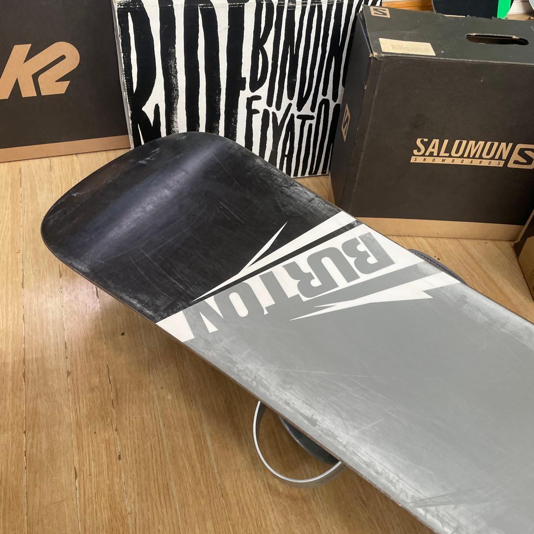 BURTON×K2　バートン　スノーボードセット　バインディング付