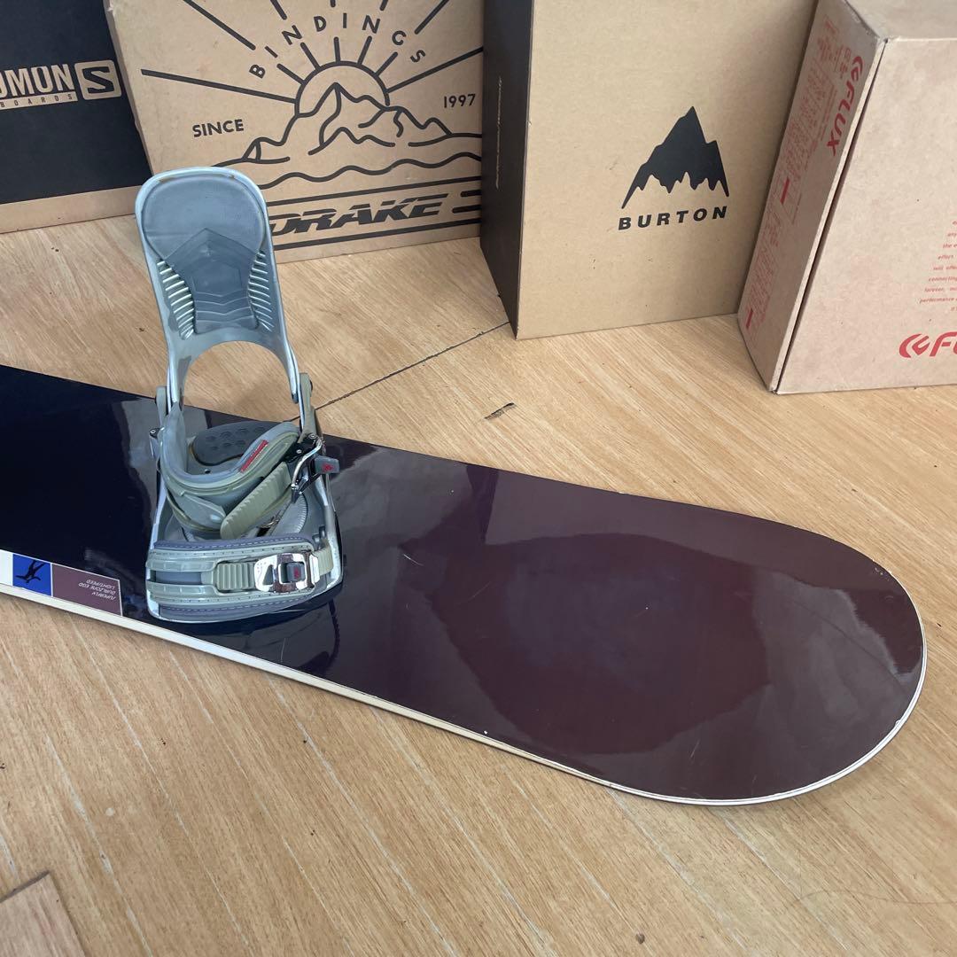 BURTON×K2　バートン　スノーボードセット　バインディング付