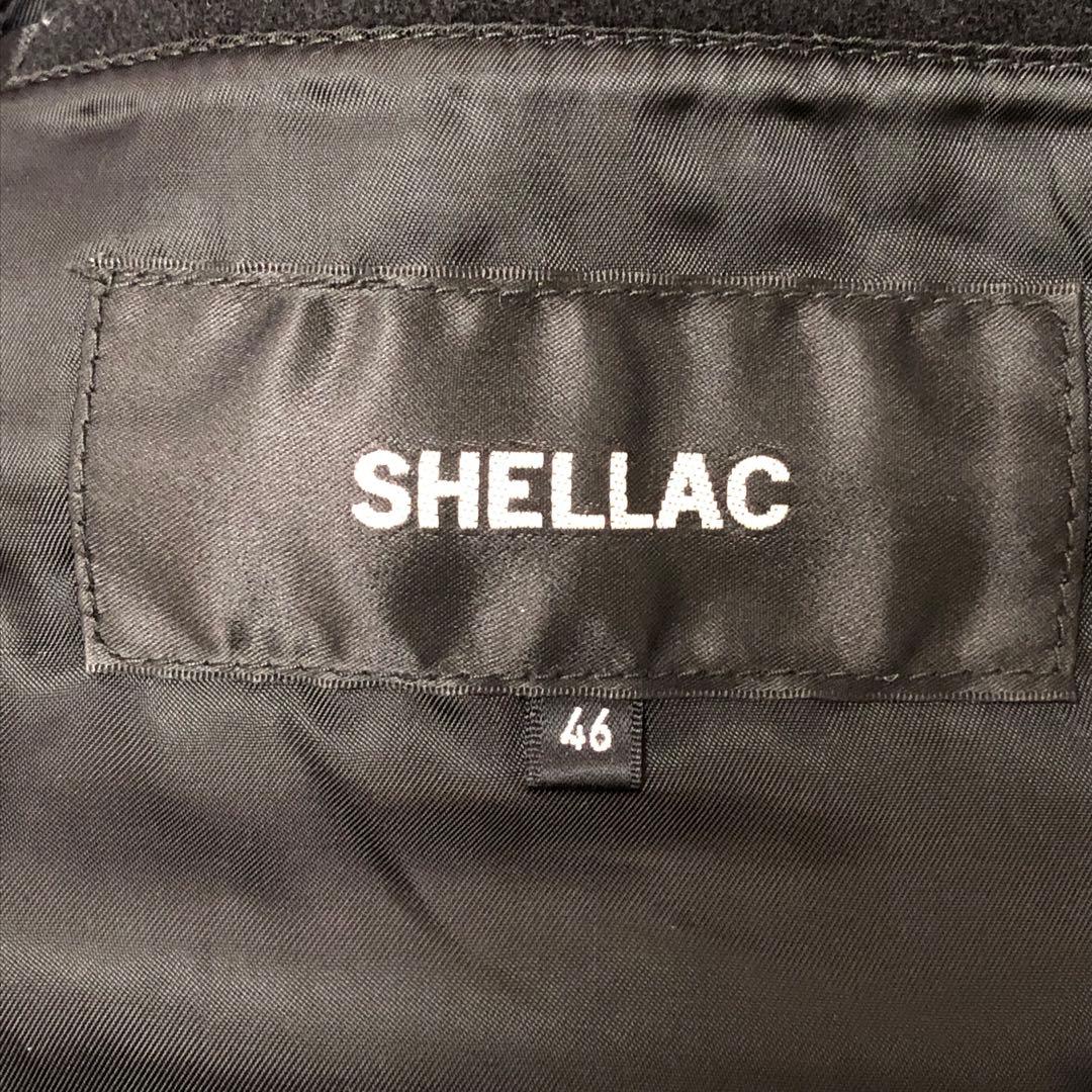 SHELLAC 00s 東京ブラックモード古着 メルトン ナポレオン ジャケット