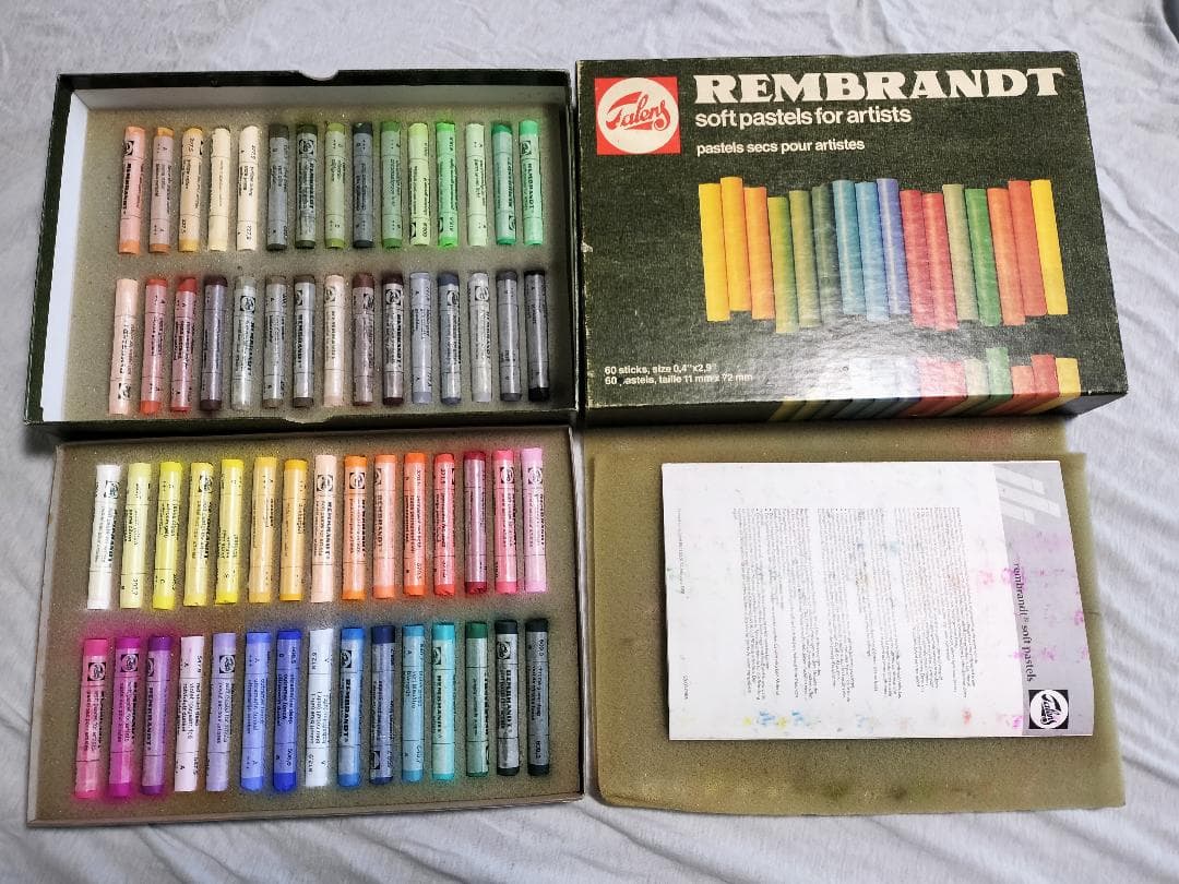 レンブラント　ターレンス　ソフトパステル 60本セット　未使用品