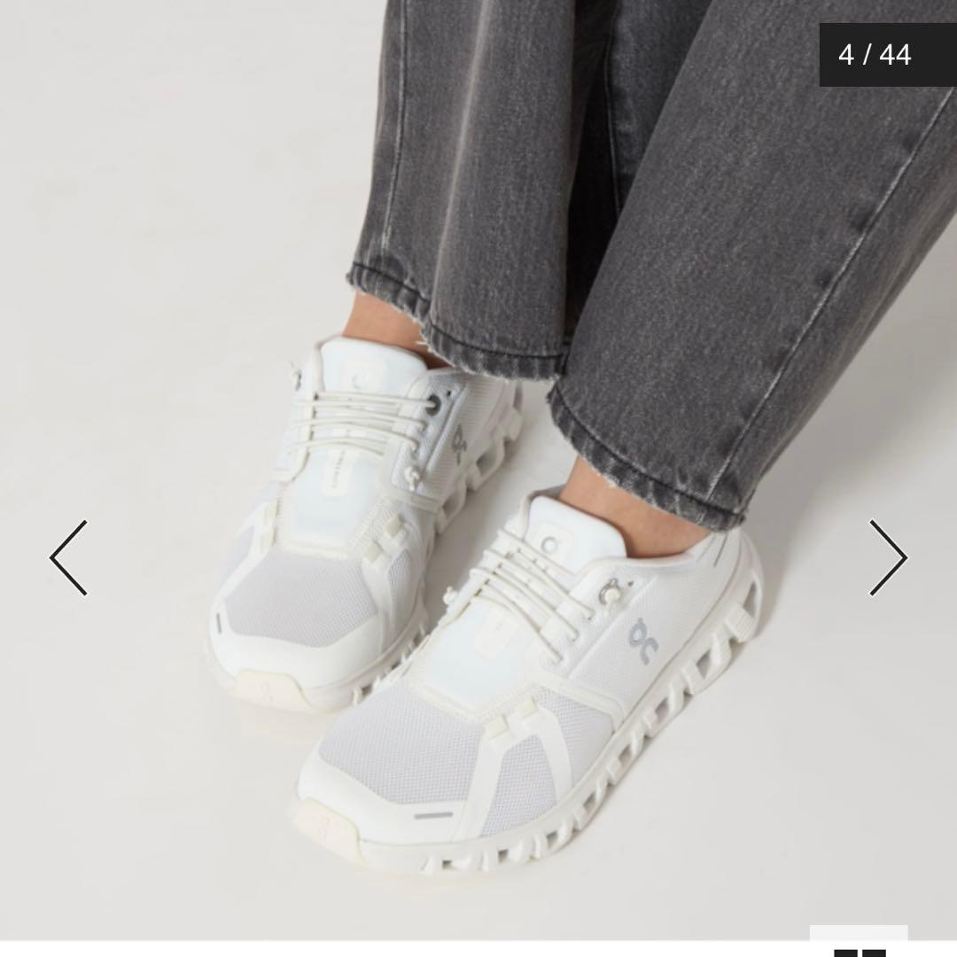 ＜On＞Cloud 6 スニーカー レディース 25cm ホワイト