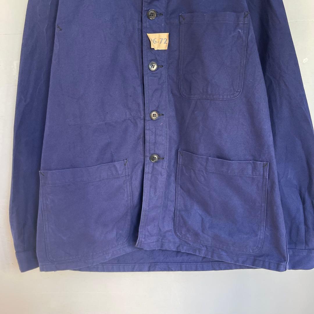 60s 70s フレンチ セントジェームス カバーオール フラッシャー付き 古着