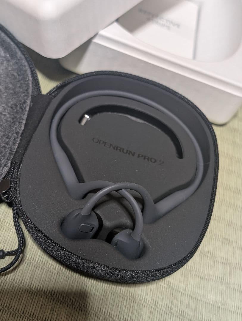 Shokz OpenRun Pro 2 ブラック 骨伝導イヤホン USB-C充電