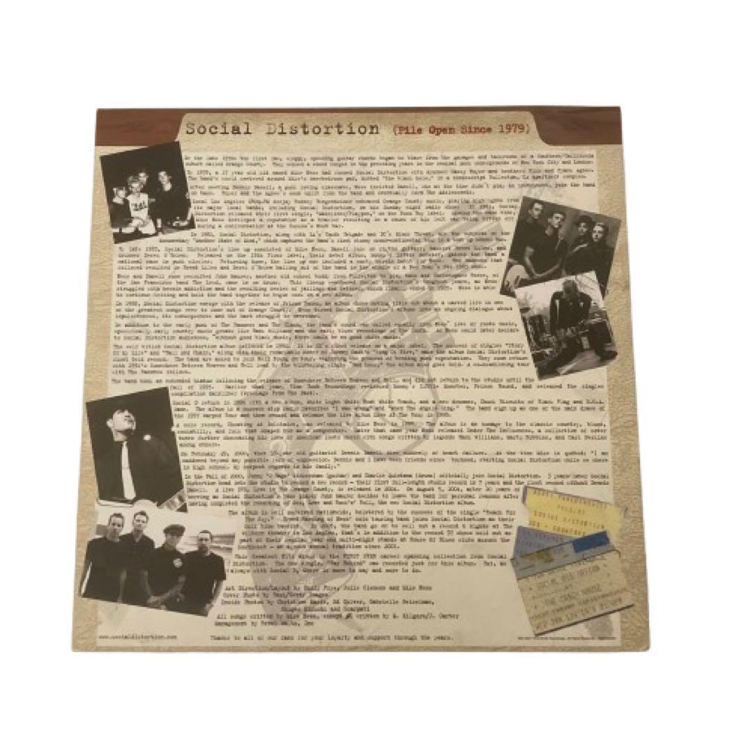 SOCIAL DISTORTION / GREATEST HITIS レコード