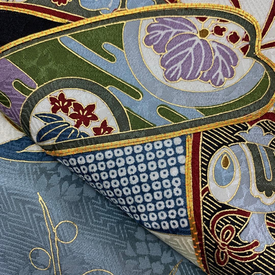 512ayu20□宮参り 掛け着 長襦袢付き 祝い着 七五三にも 松竹梅□美品