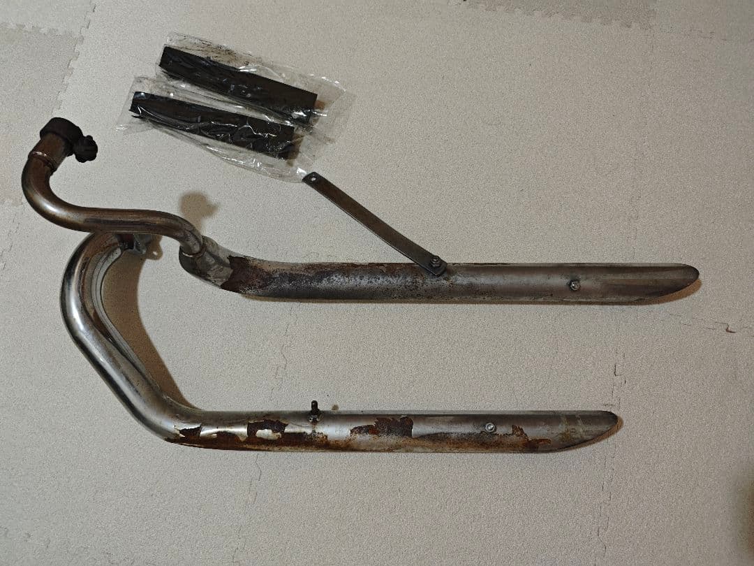 マグナ250 Vツインマグナ 希少 イージーライダース製ドラッグパイプマフラー