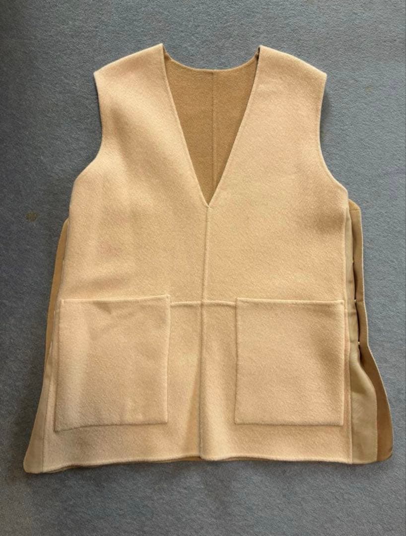 Ohga オーガ　ウールリバーベスト　リバーシブル