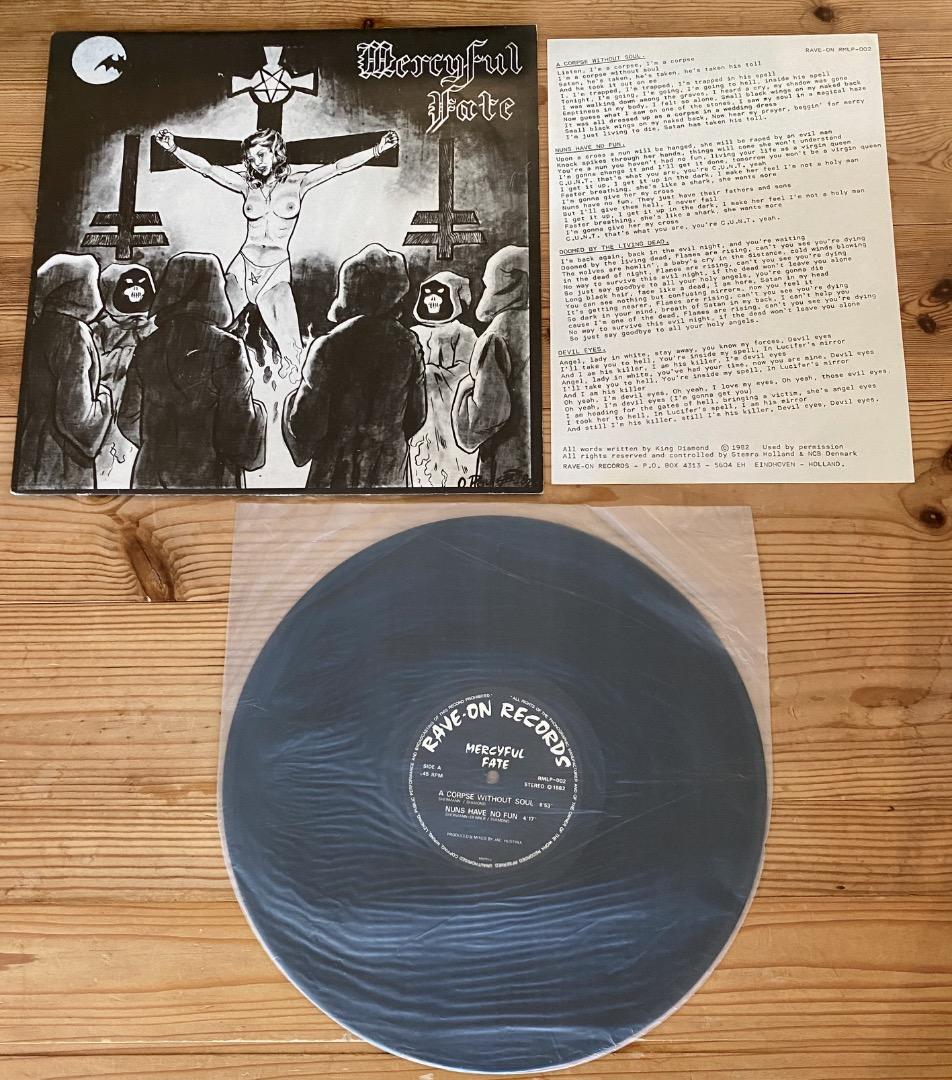 Mercyful Fate Rave-On Records 4曲入りレコード