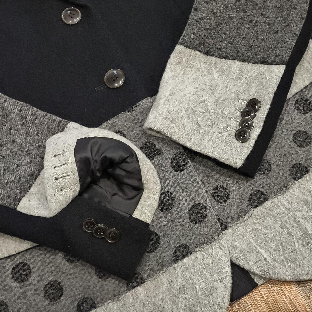 タグ付き未使用品✨️　Nesessaire　ネセセア　素材切り返し　ジャケット