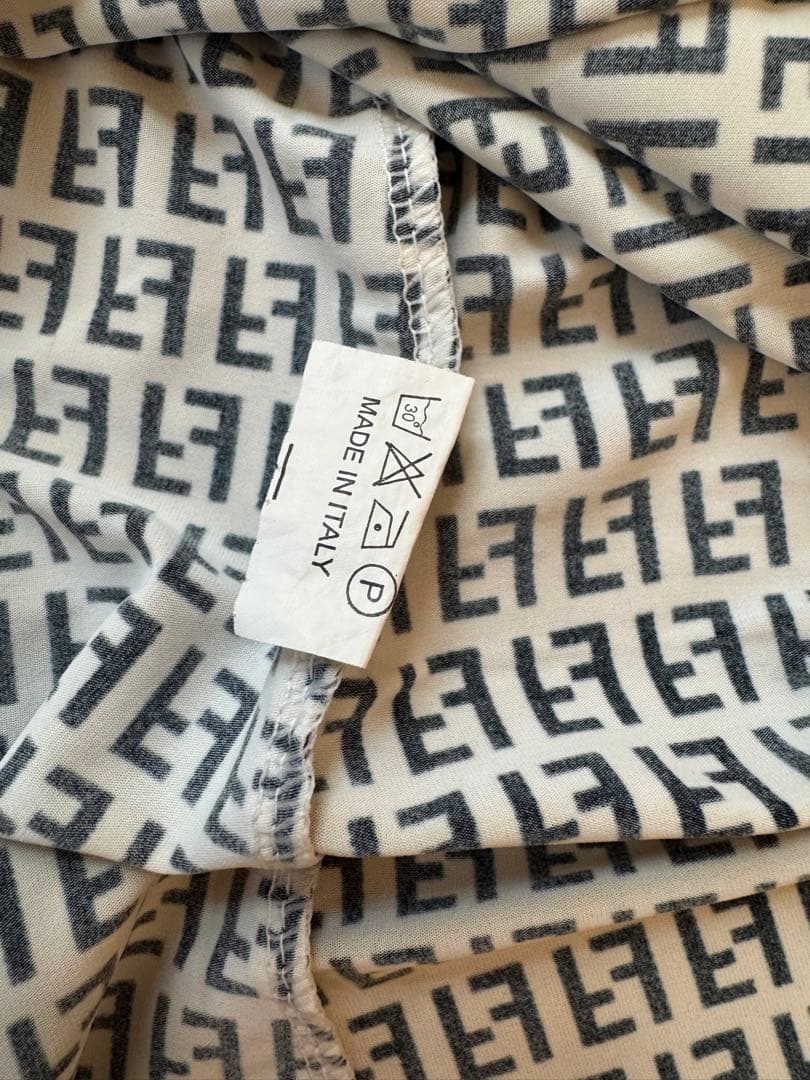 FENDI ロゴプリント キャミワンピース