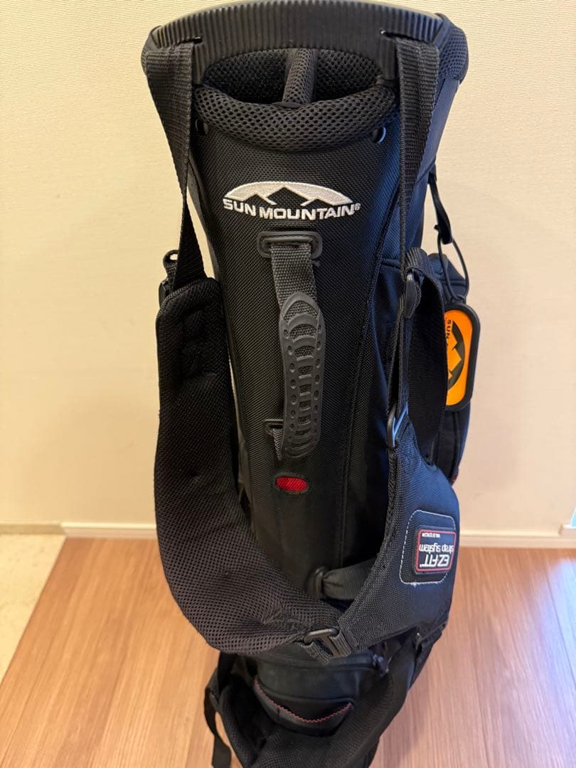 希少 BRIEFING 初期Sun Mountain製ダブルネームキャディバッグ