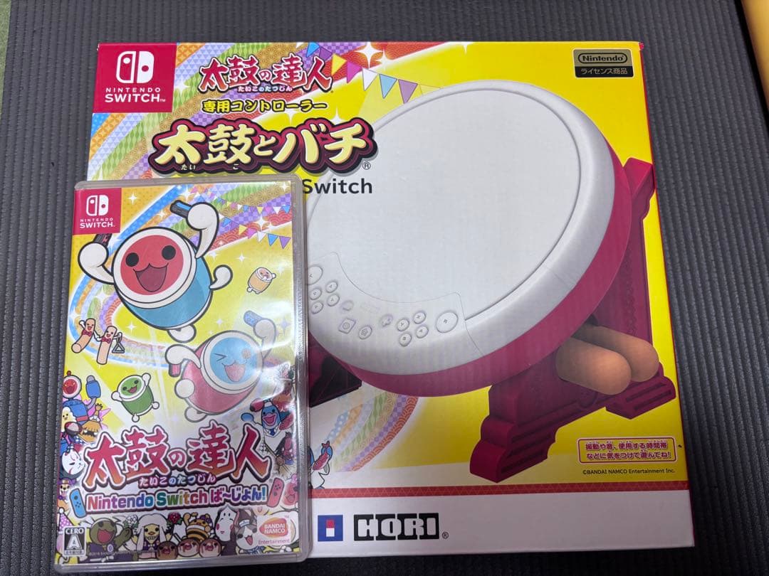 NintendoSwitch太鼓の達人タタコン&ソフト
