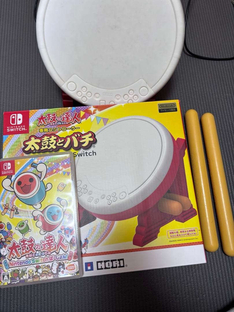 NintendoSwitch太鼓の達人タタコン&ソフト