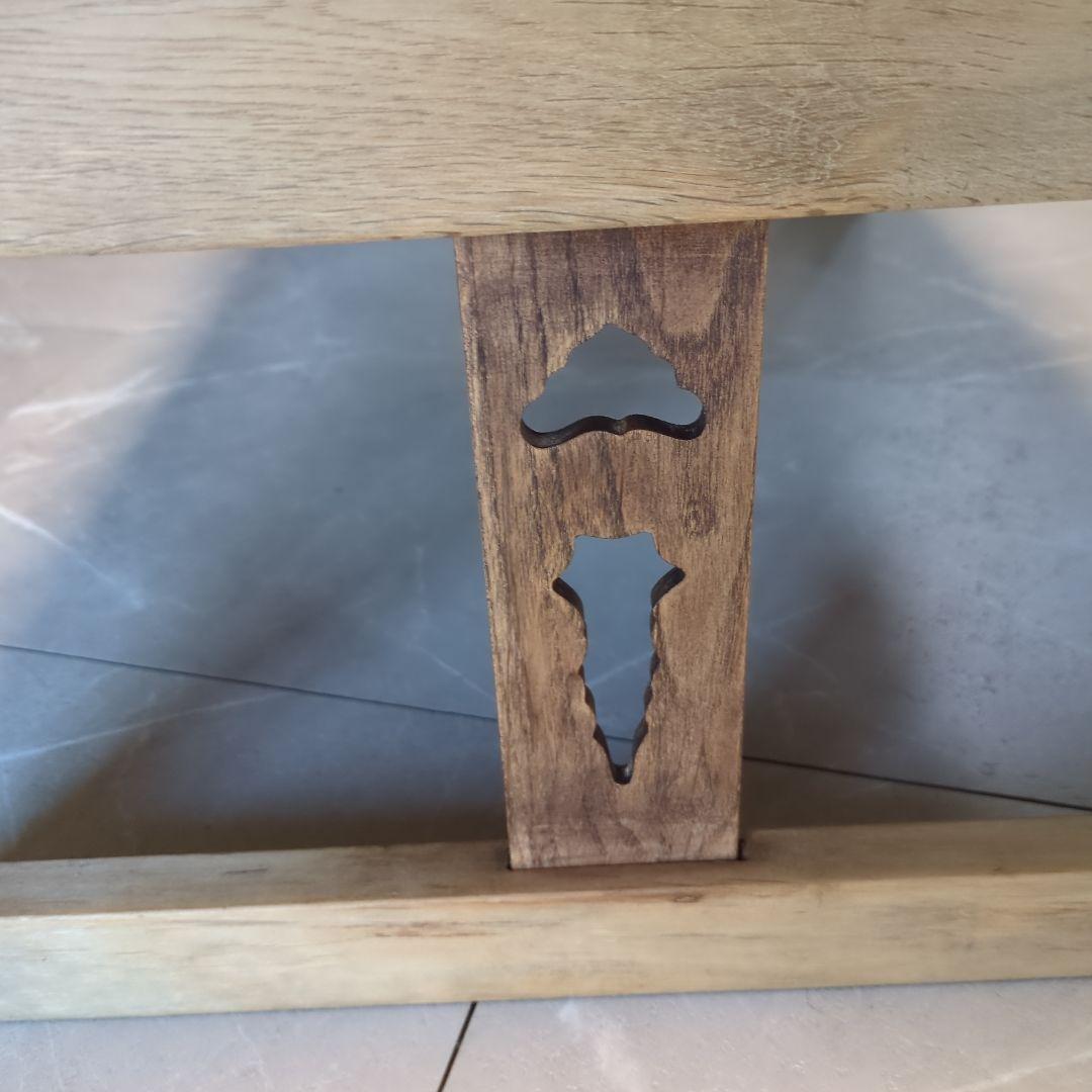 アンティーク文机　花台　飾り台　サイドテーブル　古道具