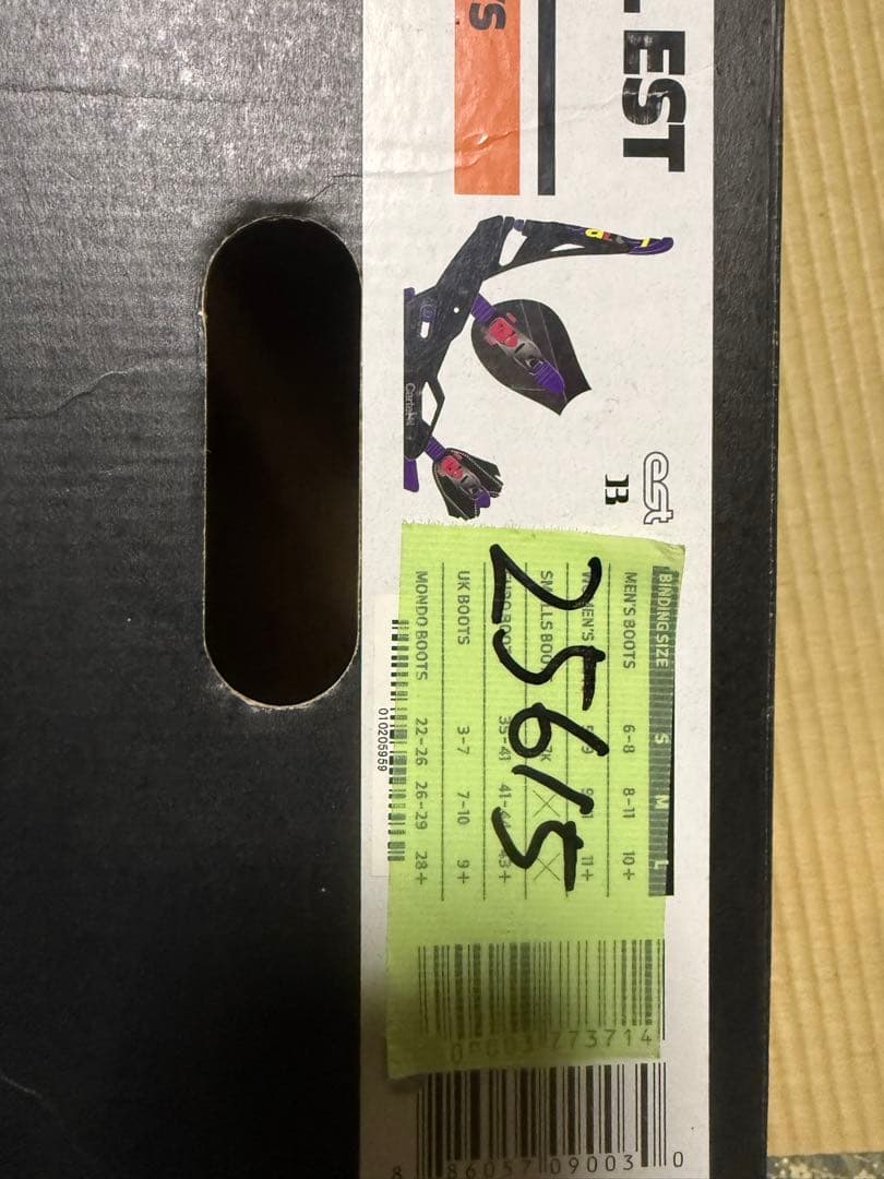 BURTON Cartel スノーボードビンディング Men's Sサイズ