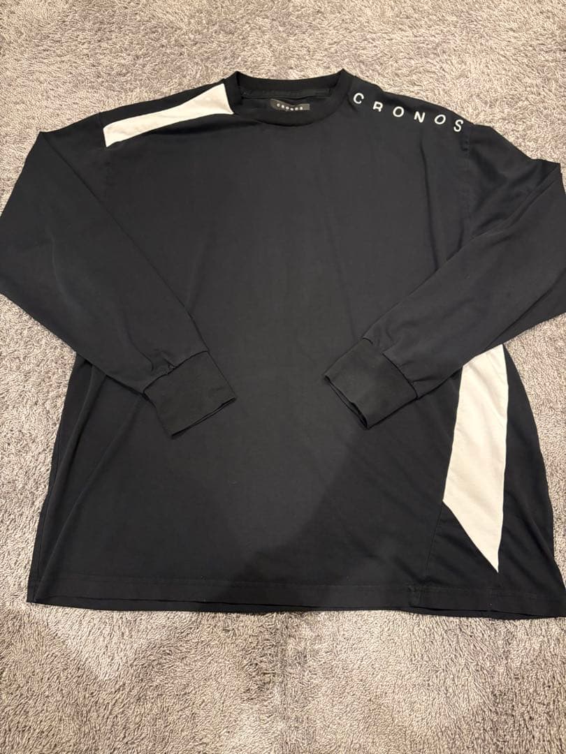 クロノスcronosロンT長袖ブラックM