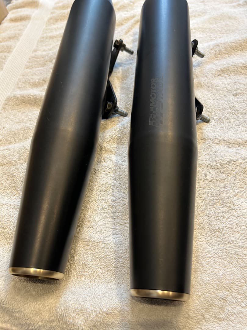 17〜XL XL883N IRON883 モーターステージ　ブラス76マフラー