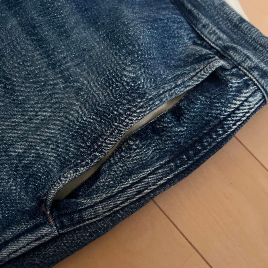 WAREHOUSE LOT1209 USN デニムパンツusedWASH w34