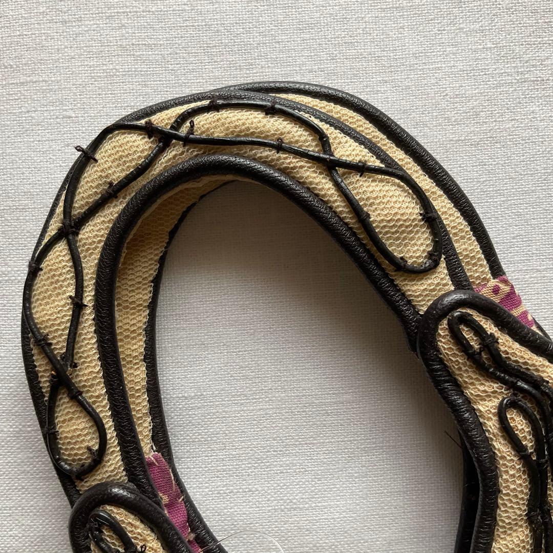 JAMIN PUESH孔雀の羽柄　刺繍バッグ【匿名配送】