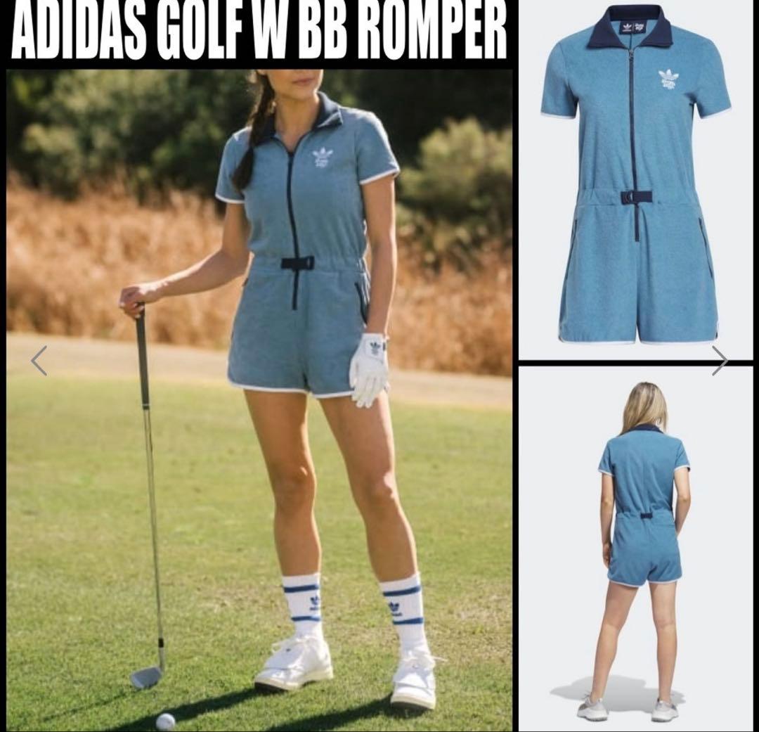 【adidas×BOGEY BOYS】パイル ロンパース ワンピース