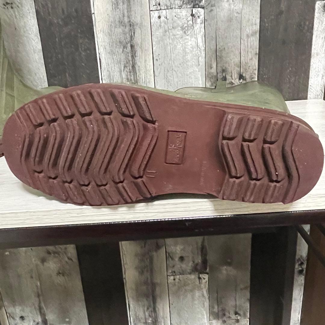 外箱付 スノーピーク NOASOBI ラバーニーブーツ レインブーツ LL 長靴