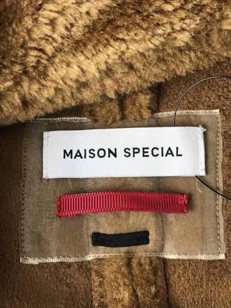 MAISON SPECIAL エコムートンビックカラーコート