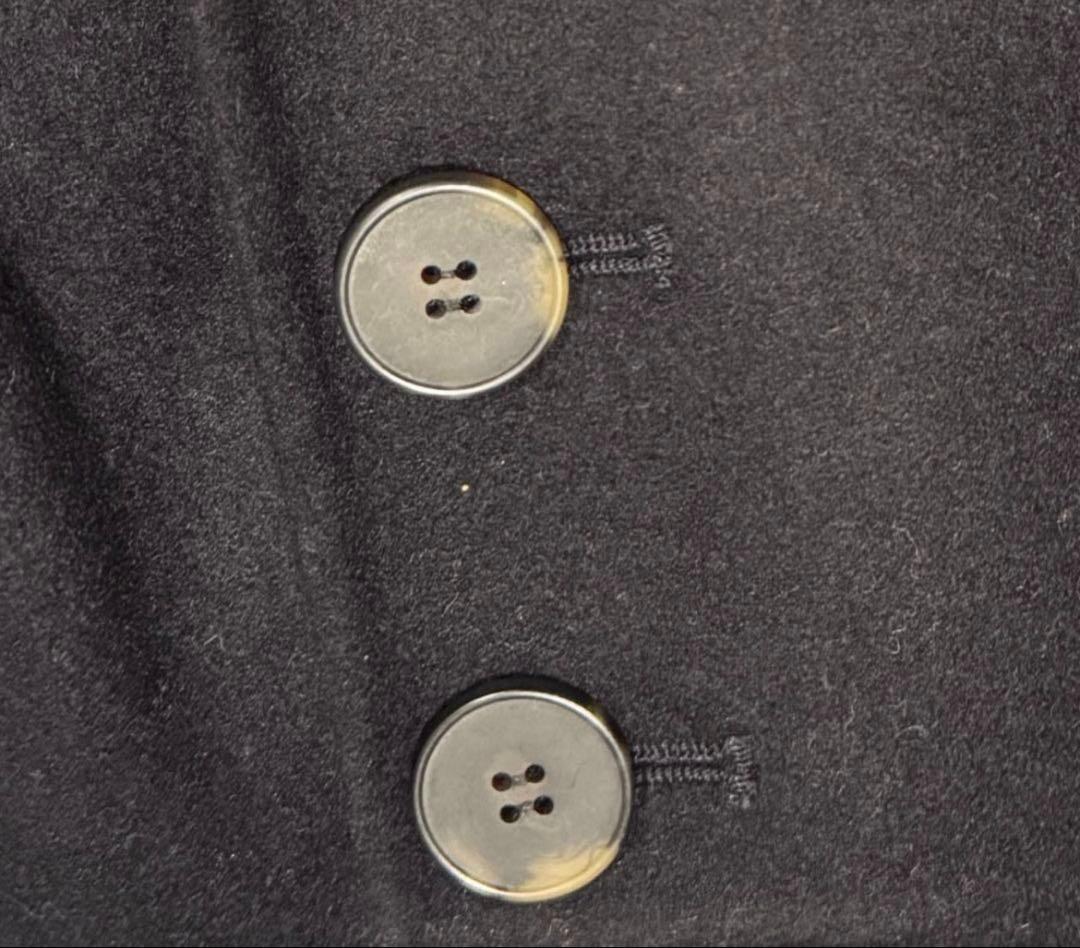 ショートコート アニュアンス anuans スタンドネックリバーショートコート