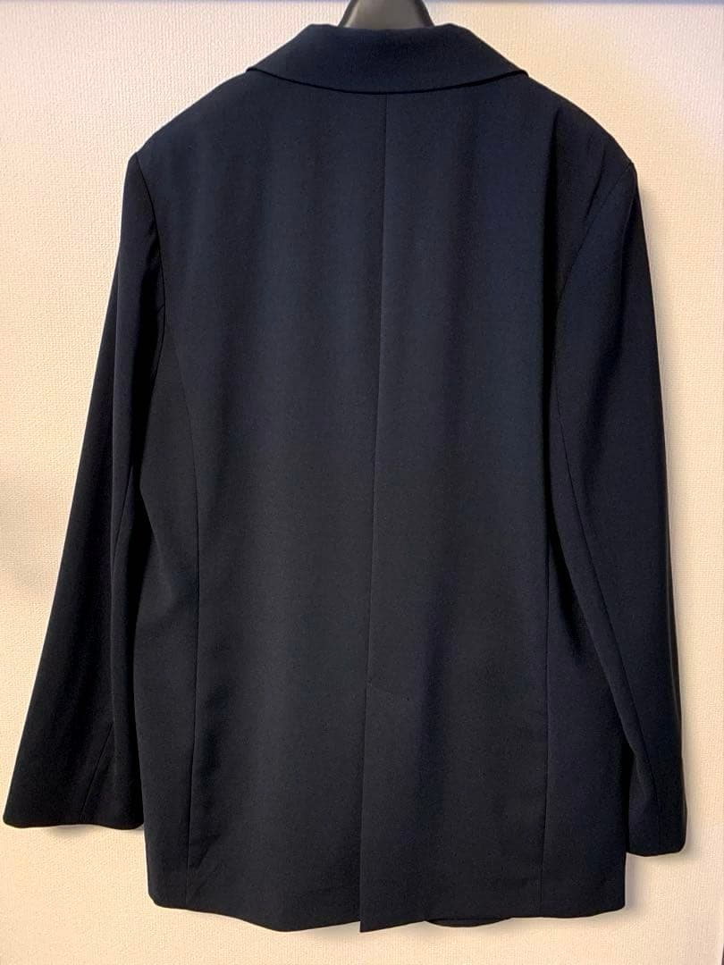 ストレッチツイルテーラードジャケット ネイビー RIVEDROITE リヴドロワ