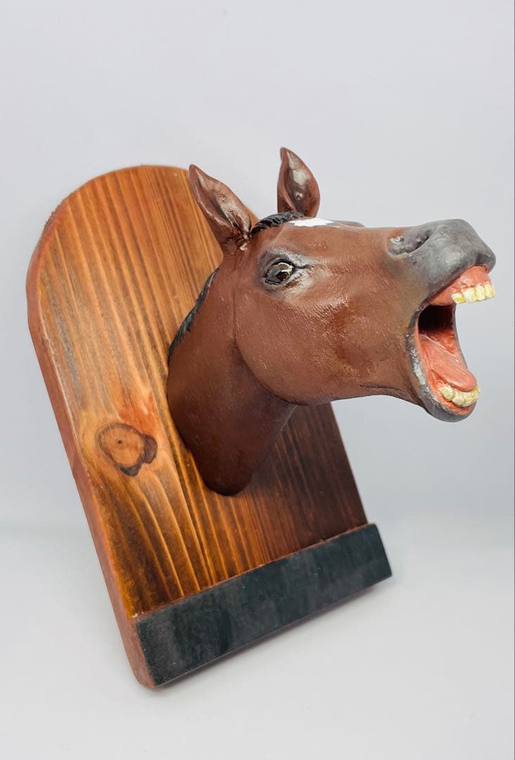 【競馬】壁掛けオブジェ３点　タスティエーラ &ハヤブサナンデクン《リクエスト品》