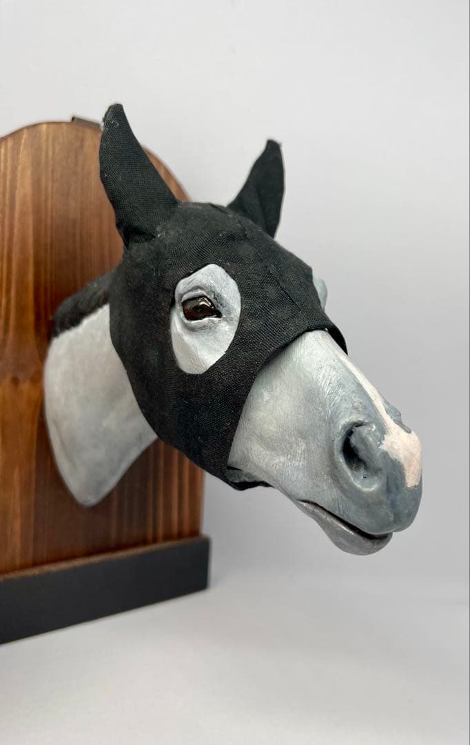 【競馬】壁掛けオブジェ３点　タスティエーラ &ハヤブサナンデクン《リクエスト品》