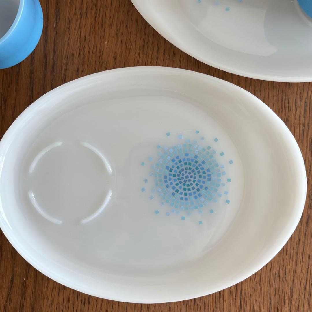 ファイヤーキング ブルーモザイクスナックセット　2セット　箱付き