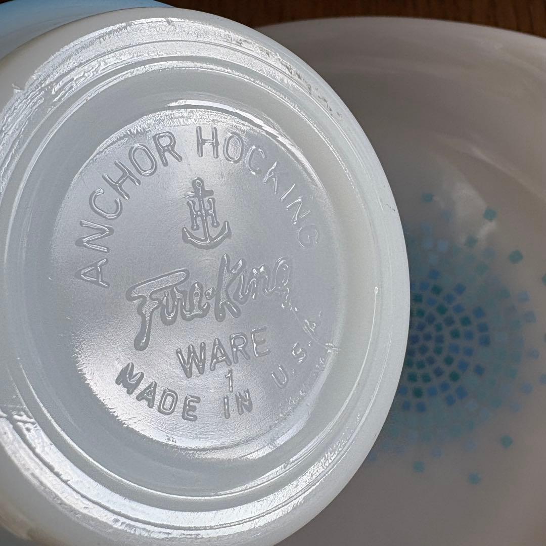 ファイヤーキング ブルーモザイクスナックセット　2セット　箱付き