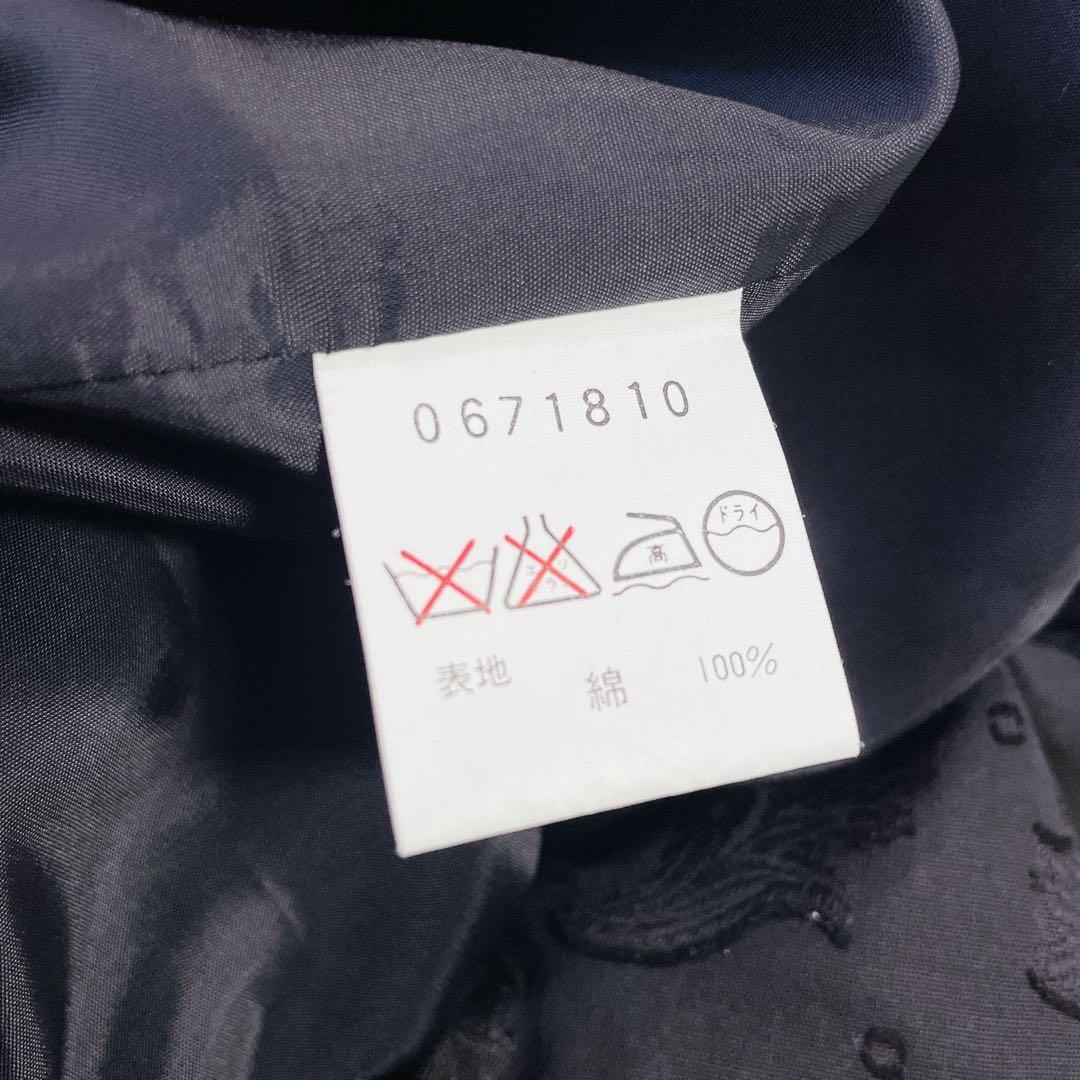 美品　ジバンシー　大きいサイズ　エンブロイダリー　ベルト付ワンピース　黒