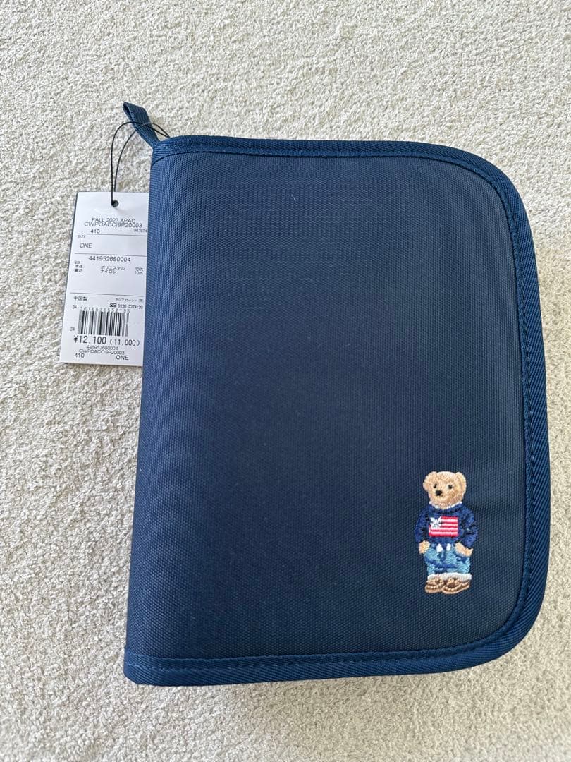 ラルフローレン、ポロベアの母子手帳ケース