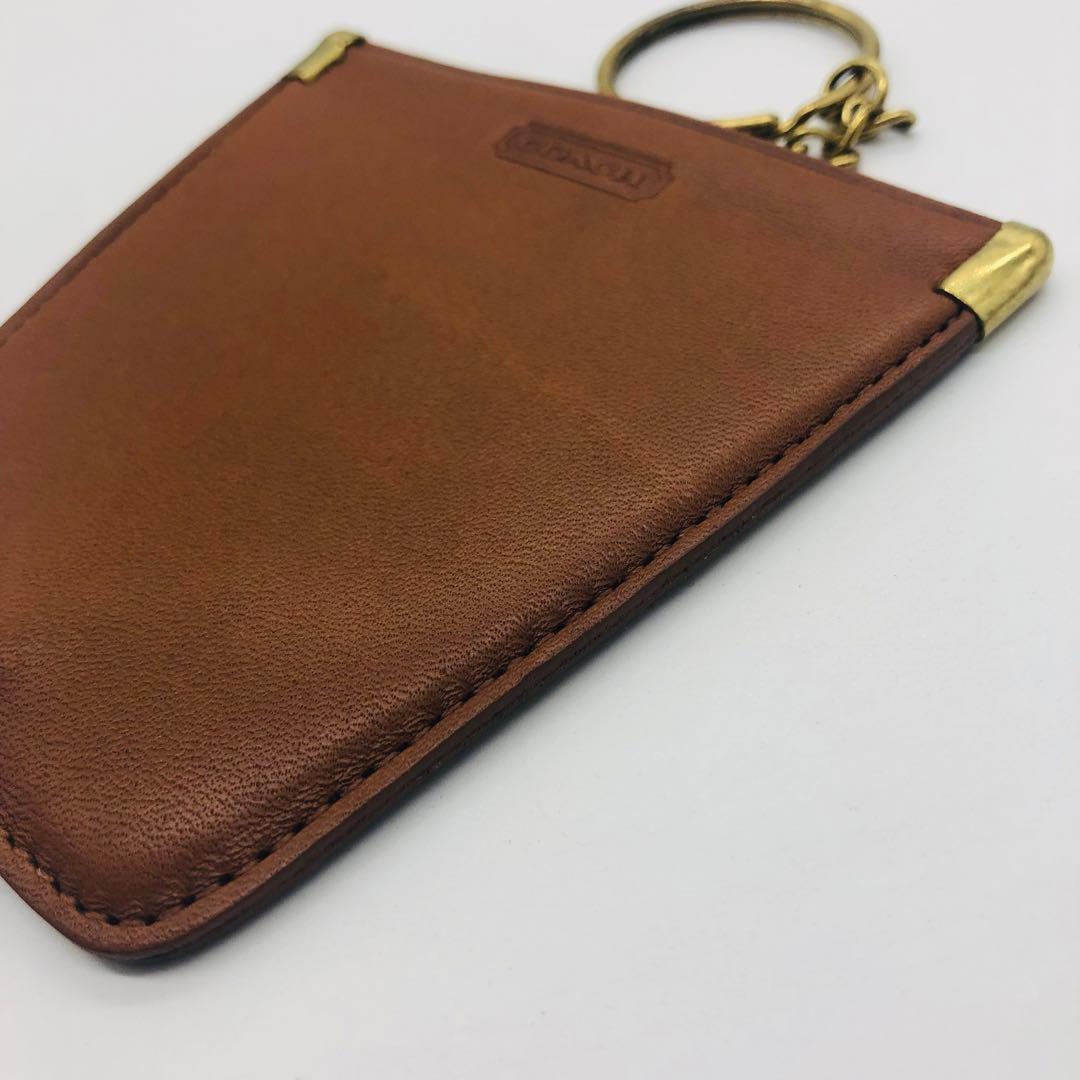 オールドコーチ　スクイーズ　キーケース レザー　ブラウン　美品