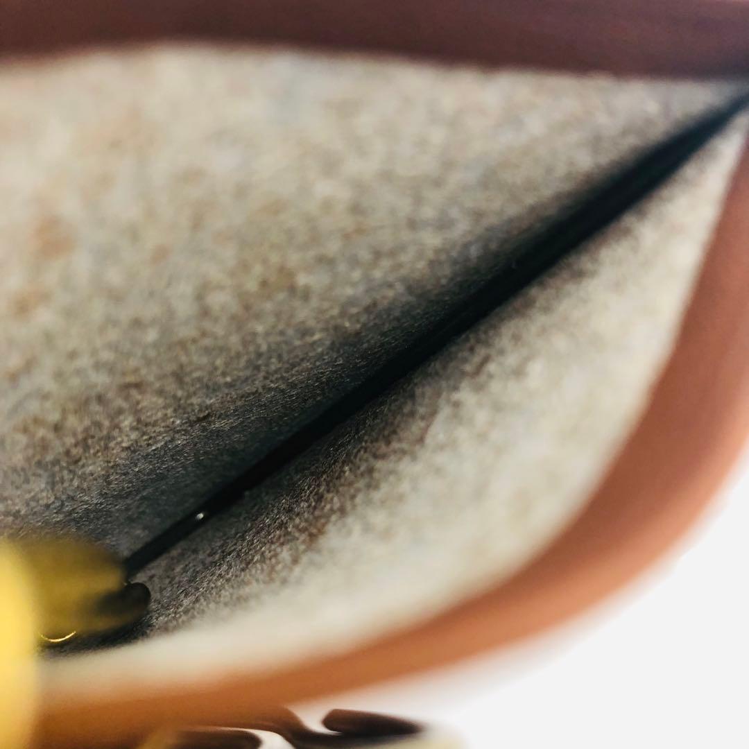 オールドコーチ　スクイーズ　キーケース レザー　ブラウン　美品