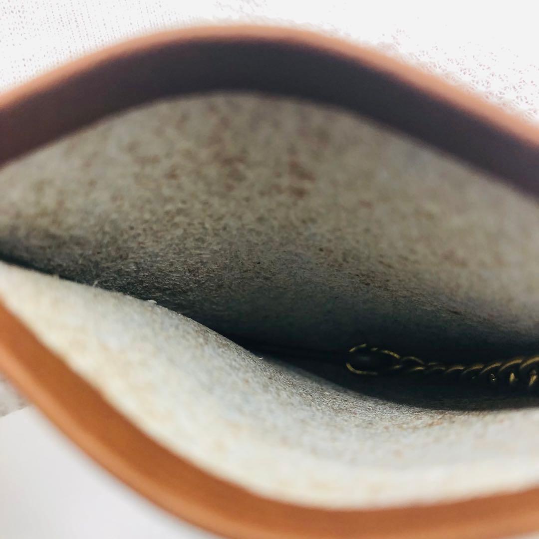 オールドコーチ　スクイーズ　キーケース レザー　ブラウン　美品