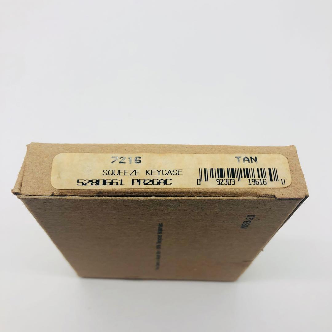 オールドコーチ　スクイーズ　キーケース レザー　ブラウン　美品