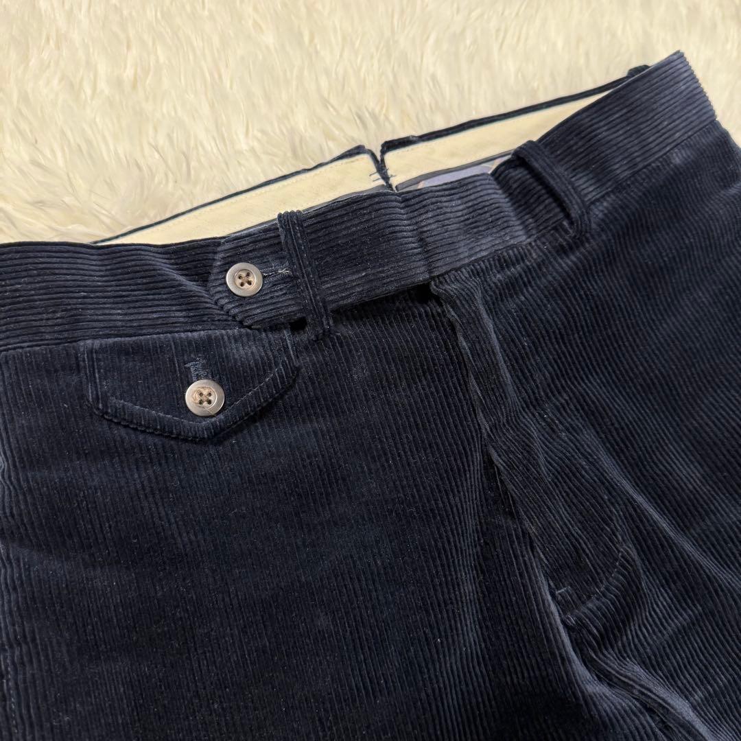 90s✨ラルフローレン ポロチノコーデュロイ サフィールドパンツ ネイビー