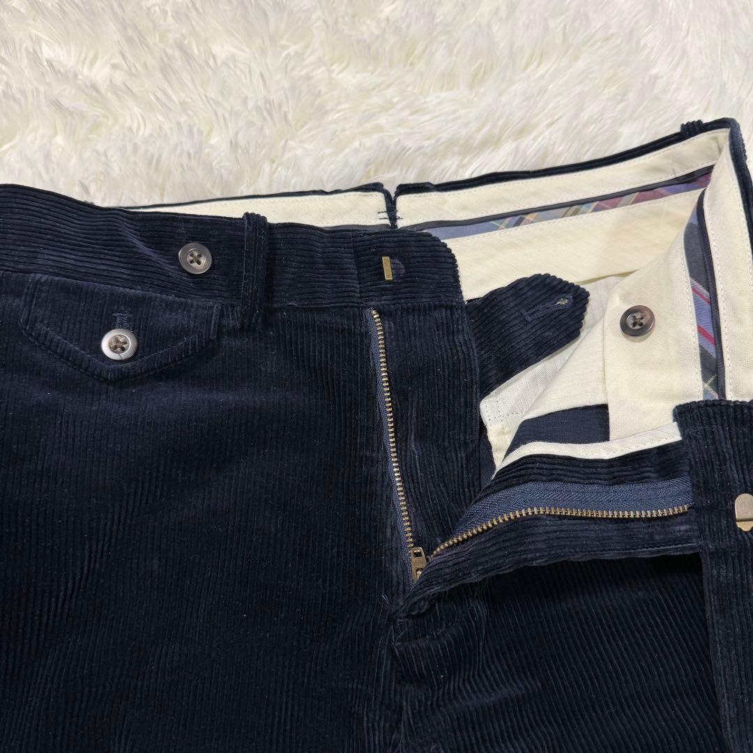 90s✨ラルフローレン ポロチノコーデュロイ サフィールドパンツ ネイビー