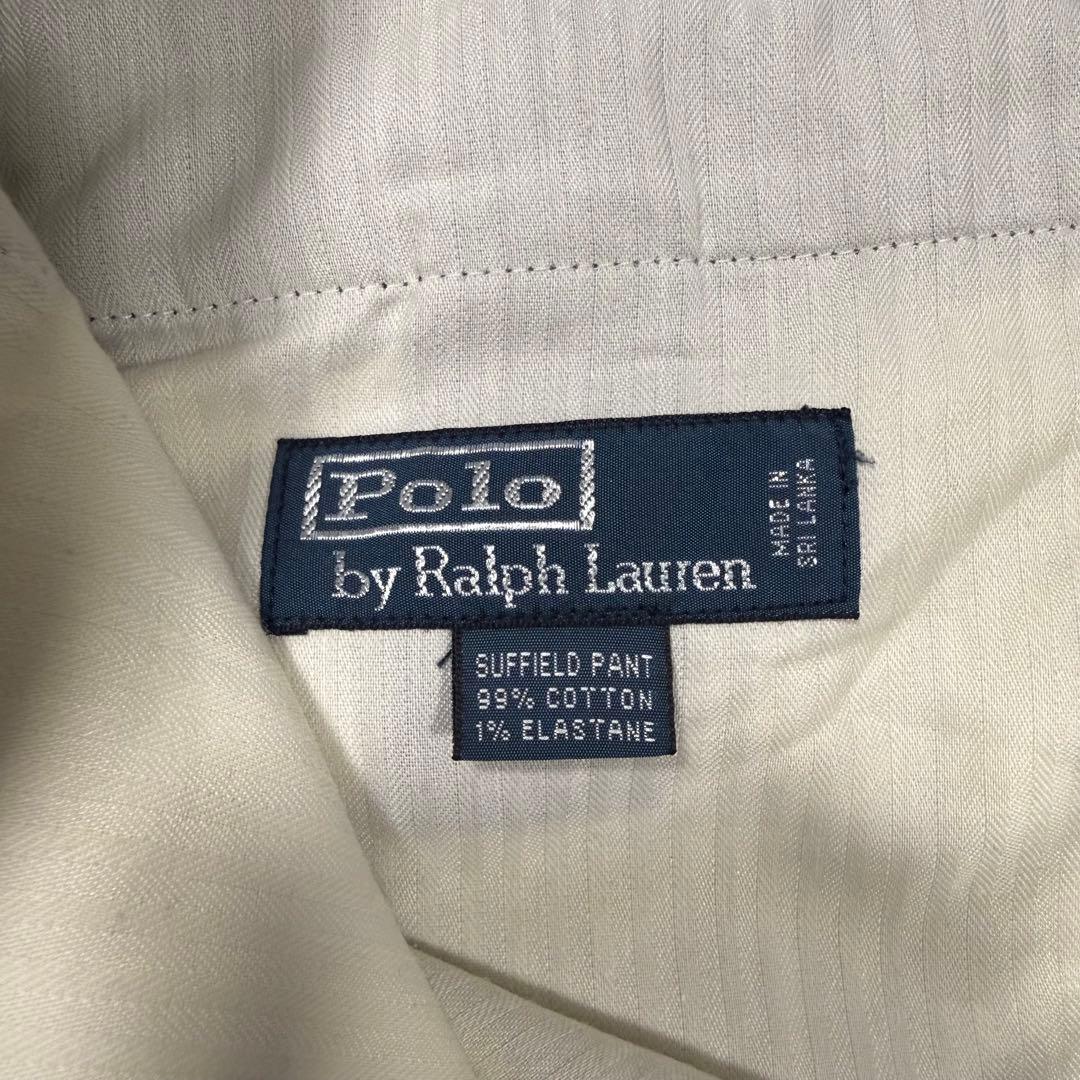 90s✨ラルフローレン ポロチノコーデュロイ サフィールドパンツ ネイビー