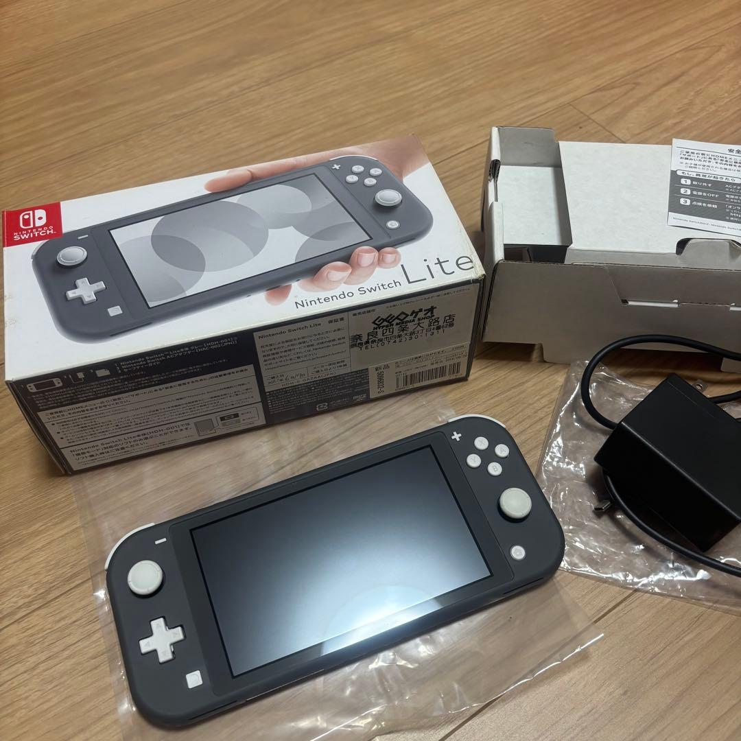Nintendo Switch 任天堂　ニンテンドースイッチライト 本体 グレー