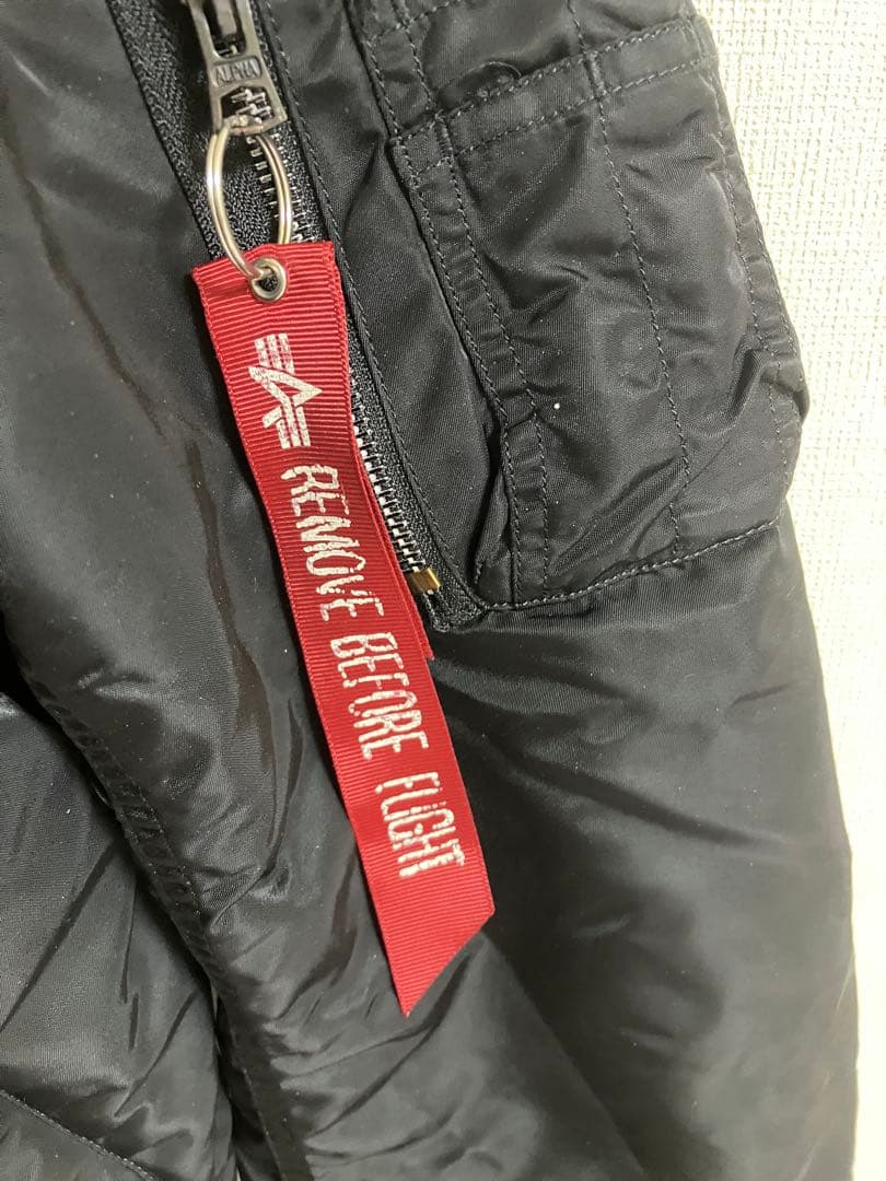 値下げ可能❗️ALPHA INDUSTRIES MA-1ジャケット M 黒