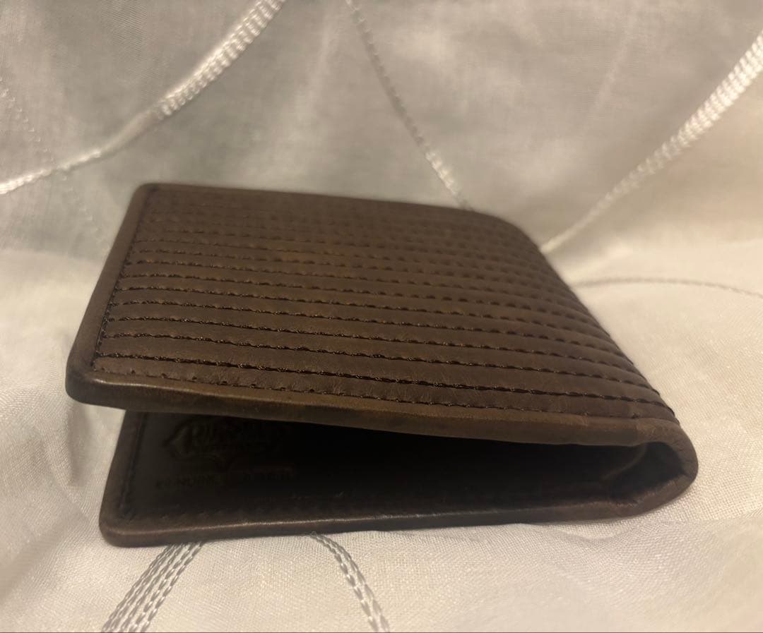 【未使用】DIESEL ディーゼル 本革二つ折り財布