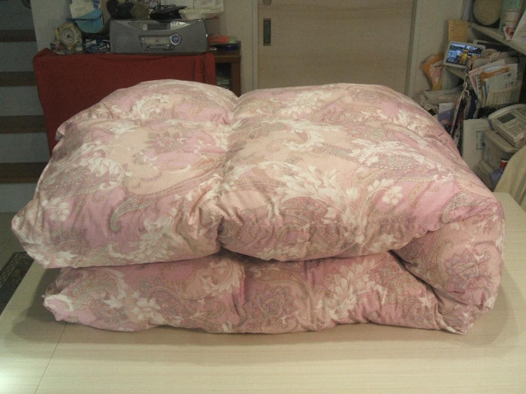 新品限定品＊日本羽毛協同組合保証＊三ツ星＊ダウン１，２キロに増量＊羽毛布団ＳＰ