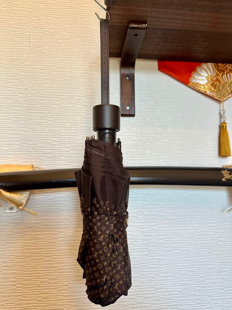 ルイヴィトン‼️折りたたみ傘‼️M70123‼️メンズ‼️レディース‼️ワンタッチ開閉式‼️