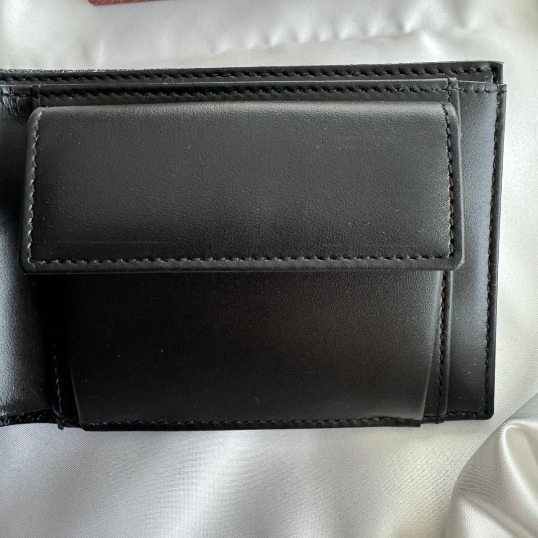 【新品未使用】ETRO エトロ 二つ折り財布 ペイズリー柄 ブラック メンズ