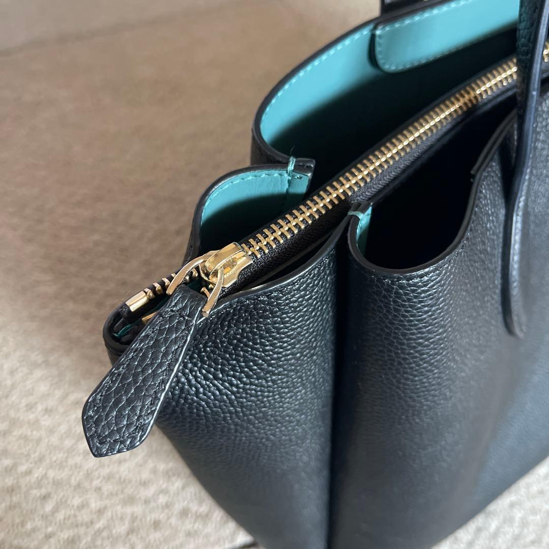 【超美品❗️】Samantha Thavasa レザートートバッグ ブラック PC