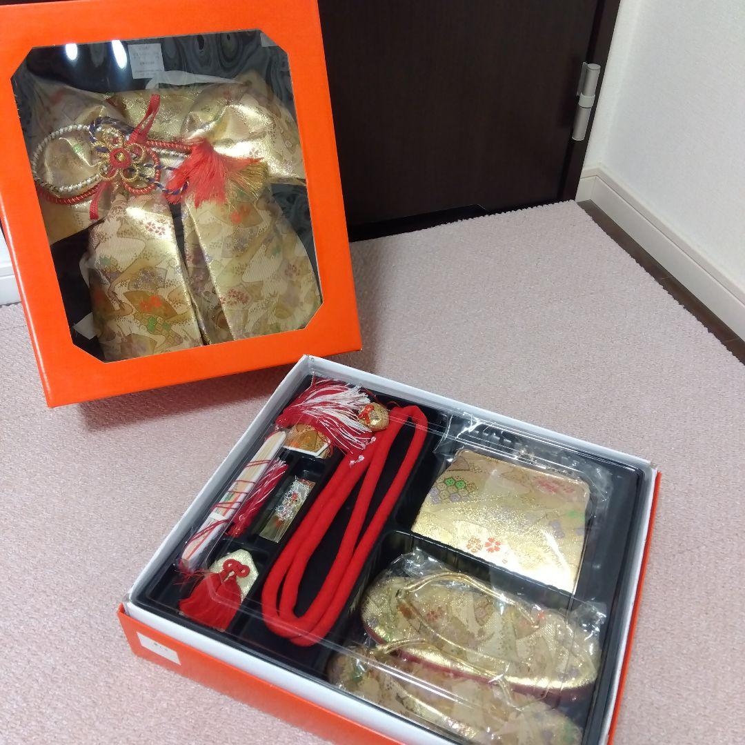 七五三　結び帯 箱せこセット ★大寸七歳★
